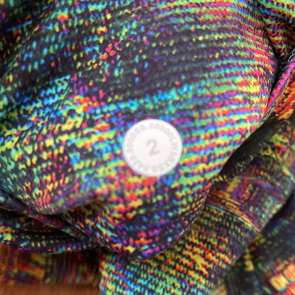 ❤️ Lululemon Fast & Free 25” Print Legging Size 2 NWT - Picture 4 of 7